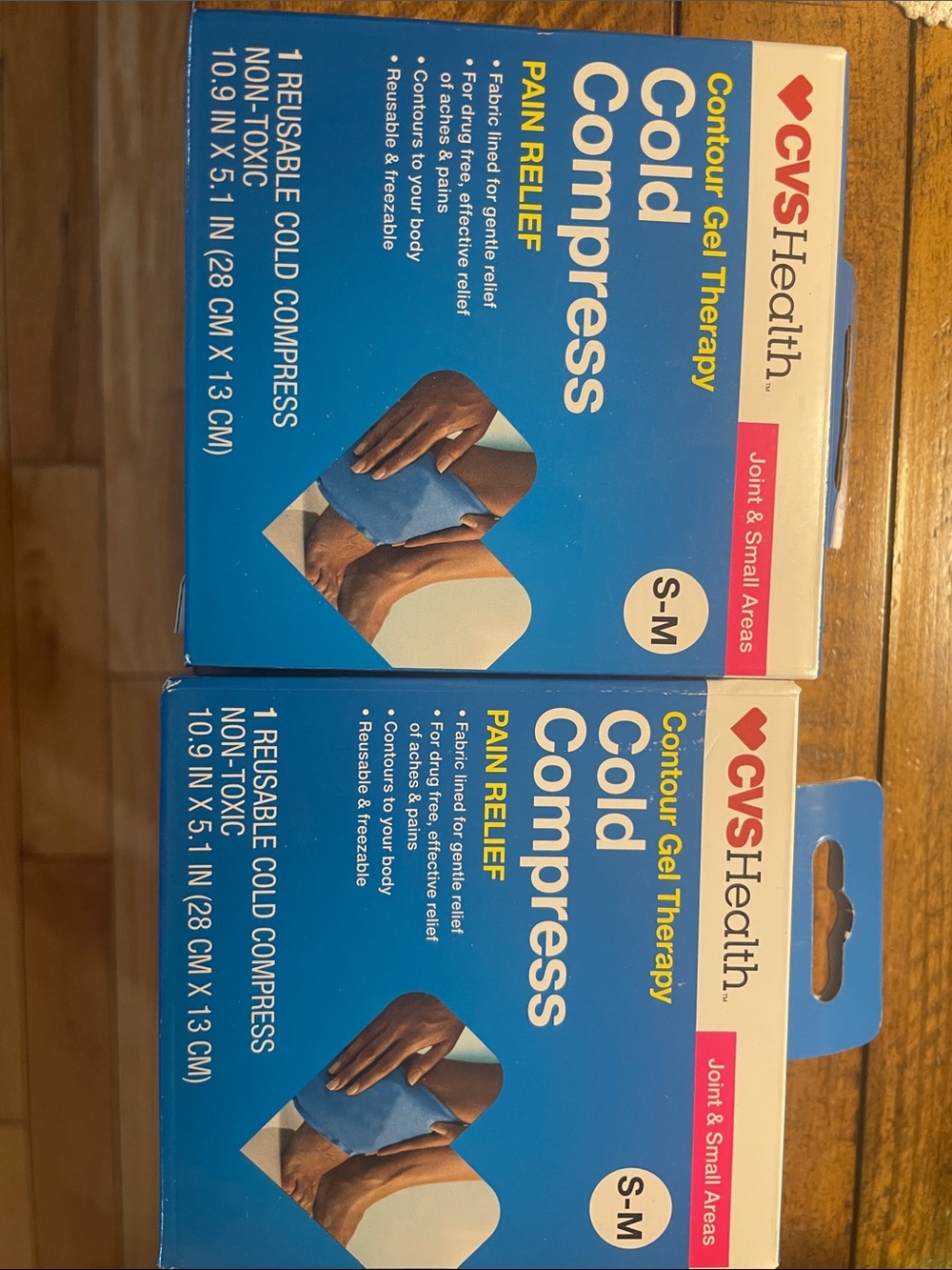 CVS Health Contour Gel Cold Compress - Blue (S-M)